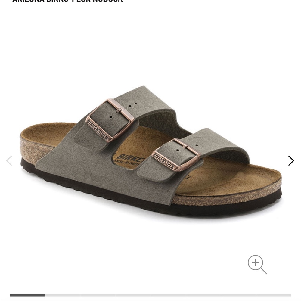 Arizona Birkenstocks stone